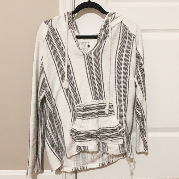 Striped beach hoodie - Picture 1 of 1